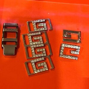 💜 Authentic Gucci Accessories - Tiny Buckles and charms add to bags or jewelry